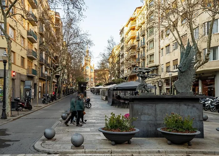 Whisper-quiet 2br Near Sagrada Βαρκελώνη